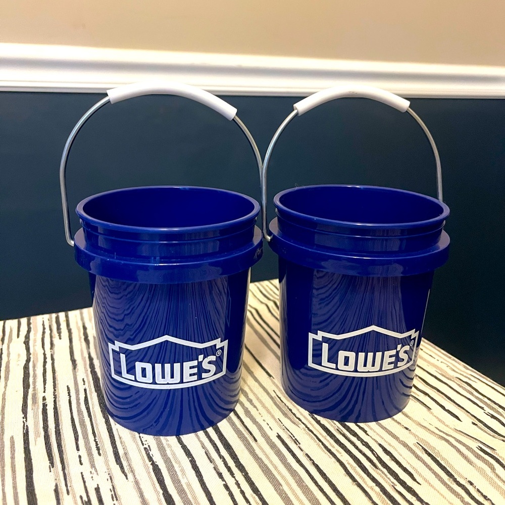 Lowe's Viral Mini Bucket- Set‎ of two